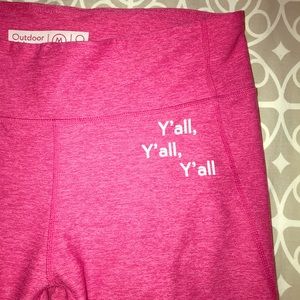 Outdoor Voices Limited Edition Y’all Leggings